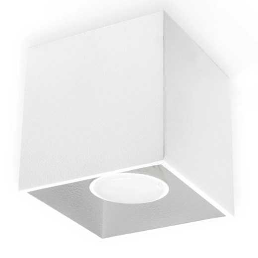 Minimalistyczny plafon E766-Quas - biały Lumes One Size Edinos.pl