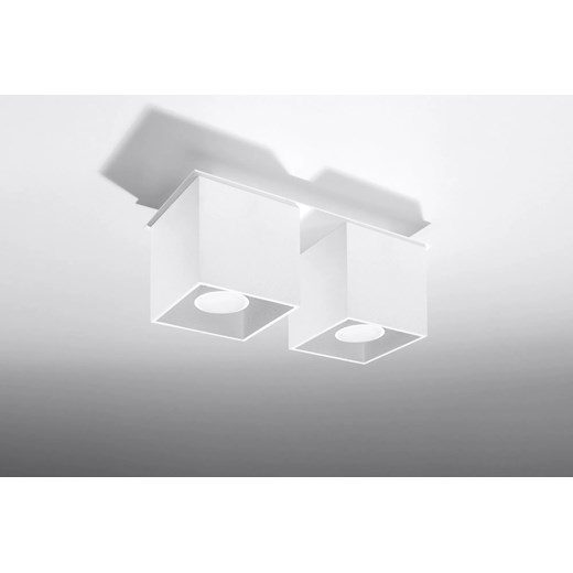 Minimalistyczny plafon E767-Quas - biały Lumes One Size Edinos.pl