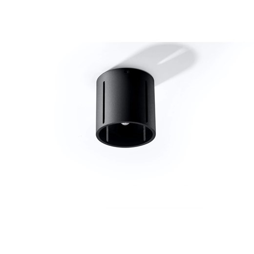Okrągły plafon tuba LED E803-Iner - czarny Lumes One Size Edinos.pl