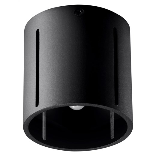Okrągły plafon tuba LED E803-Iner - czarny Lumes One Size Edinos.pl