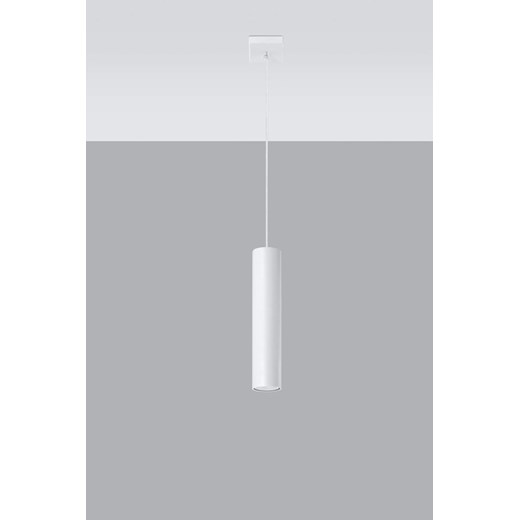 Minimalistyczna lampa wisząca E849-Lagor - biały Lumes One Size promocja Edinos.pl