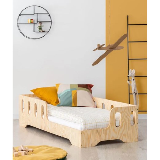 Prawostronne łóżko drewniane dziecięce 16 rozmiarów - Filo 2X Elior One Size Edinos.pl