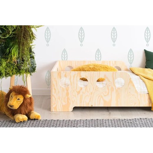 Drewniane dziecięce łóżko w stylu skandynawskim 16 rozmiarów - Filo 8X Elior One Size Edinos.pl