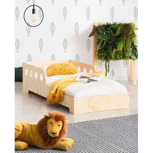 Drewniane dziecięce łóżko w stylu skandynawskim 16 rozmiarów - Filo 8X ze sklepu Edinos.pl w kategorii Łóżka dziecięce - zdjęcie 172201958