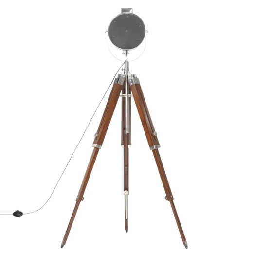 Brązowa lampa podłogowa regulowana - EX193-Savita Lumes One Size Edinos.pl