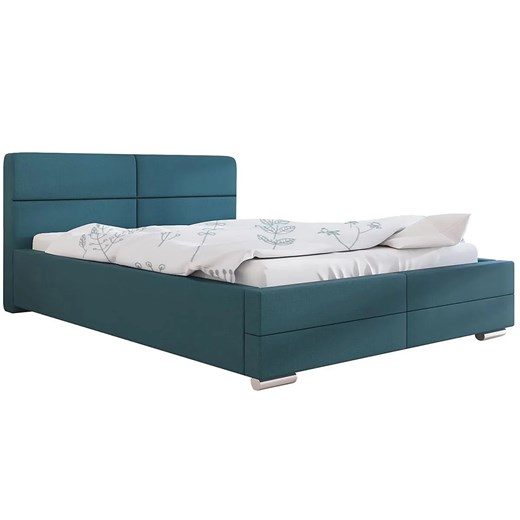 Tapicerowane łóżko ze schowkiem 90x200 Oliban 2X - 36 kolorów Elior One Size Edinos.pl