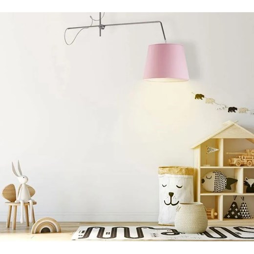 Ruchoma lampa wisząca z abażurem EX241-Oviedex - 18 kolorów do wyboru Lumes One Size Edinos.pl