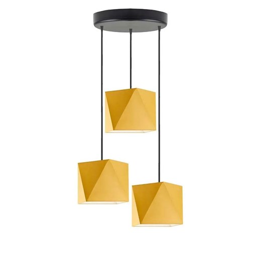 Lampa wisząca z trzema abażurami - EX256-Majorex- 18 kolorów do wyboru Lumes One Size Edinos.pl