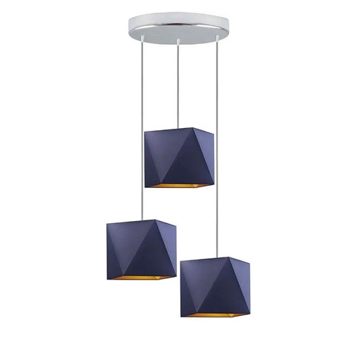Regulowana lampa wisząca z trzema kloszami - EX265-Majoris- 5 kolorów do wyboru Lumes One Size Edinos.pl