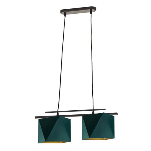 Lampa wisząca glamour z abażurami - L0-P82 ze sklepu Edinos.pl w kategorii Lampy wiszące - zdjęcie 172202559