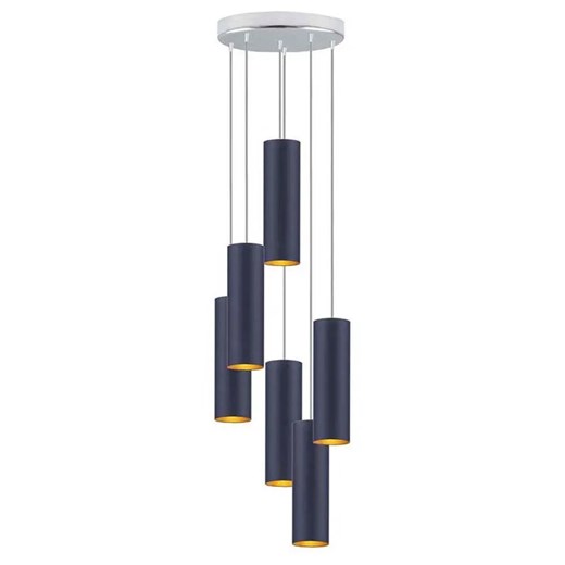 Lampa wisząca LED z podłużnymi kloszami - F2-M79 ze sklepu Edinos.pl w kategorii Lampy wiszące - zdjęcie 172202769