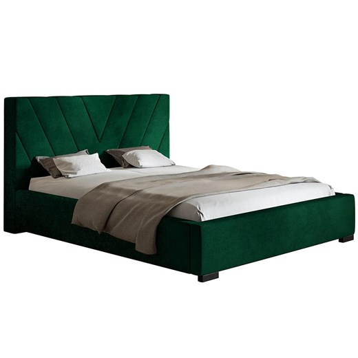 Podwójne łóżko tapicerowane 140x200 Orina 2X - 36 kolorów Elior One Size okazyjna cena Edinos.pl