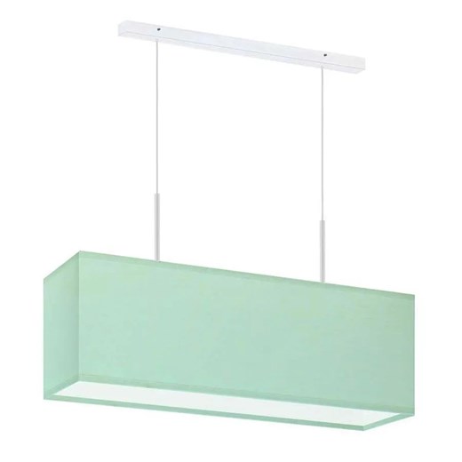 Lampa wisząca prostokątna na białym stelażu - EX400-Milox - 18 kolorów Lumes One Size Edinos.pl