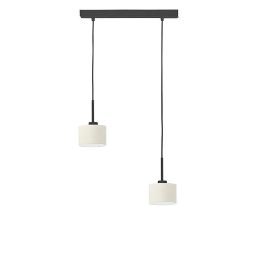 Regulowana okrągła lampa wisząca na czarnym stelażu - M3-W70 ze sklepu Edinos.pl w kategorii Lampy wiszące - zdjęcie 172203199