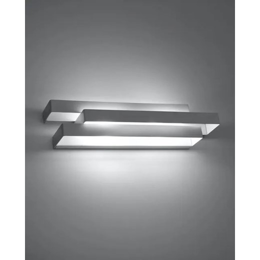 Biały geometryczny kinkiet LED - EX524-Frosi Lumes One Size Edinos.pl