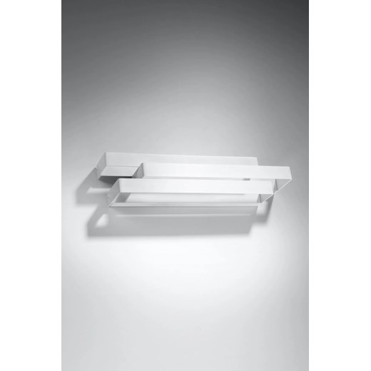 Biały geometryczny kinkiet LED - EX524-Frosi Lumes One Size Edinos.pl
