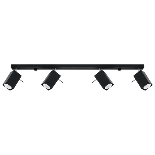 Czarny regulowany plafon punktowy - EX514-Merids ze sklepu Edinos.pl w kategorii Lampy sufitowe - zdjęcie 172203538