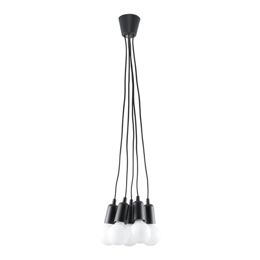 Czarna industrialna lampa wisząca - 3X EX543 B4-A77 ze sklepu Edinos.pl w kategorii Lampy wiszące - zdjęcie 172203596