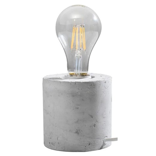 Betonowa lampka biurkowa w stylu loftowym - 7X EX586 W9-G31 ze sklepu Edinos.pl w kategorii Lampy stołowe - zdjęcie 172203897