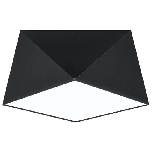 Czarny geometryczny plafon - EX589-Hexi Lumes One Size Edinos.pl