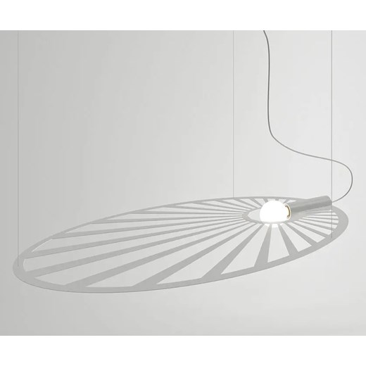 Biała industrialna lampa wisząca - EX596-Ercus ze sklepu Edinos.pl w kategorii Lampy wiszące - zdjęcie 172203979