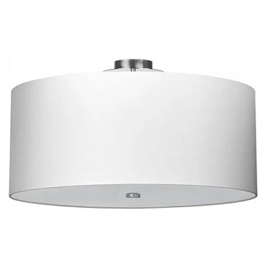 Biały minimalistyczny plafon LED 70 cm - EX677-Otti Lumes One Size Edinos.pl