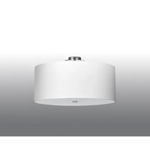Biały minimalistyczny plafon LED 70 cm - EX677-Otti Lumes One Size Edinos.pl