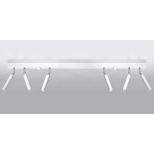 Biały plafon sufitowy LED z reflektorami - EX675-Eyetes Lumes One Size Edinos.pl