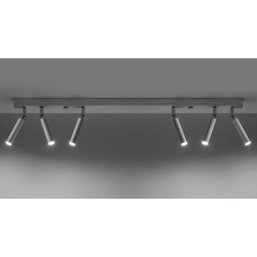 Biały plafon sufitowy LED z reflektorami - EX675-Eyetes Lumes One Size Edinos.pl