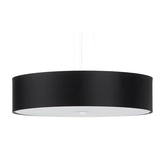 Czarny zwisający żyrandol z abażurem - EX699-Skalo Lumes One Size Edinos.pl