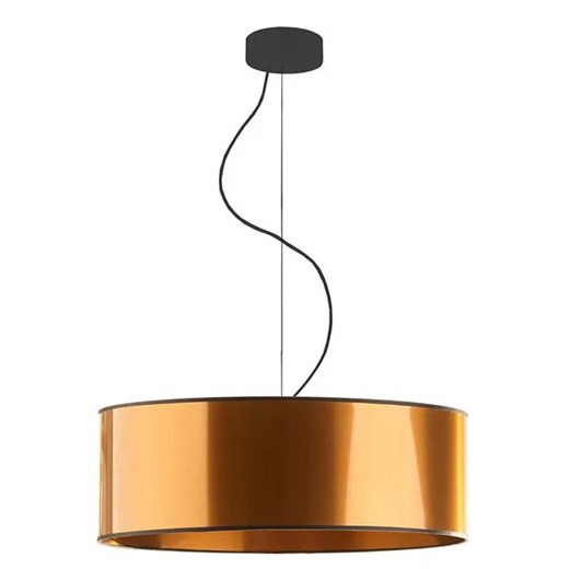 Miedziany okrągły żyrandol nad stół 50 cm - EX855 P1-E36 ze sklepu Edinos.pl w kategorii Lampy wiszące - zdjęcie 172204847