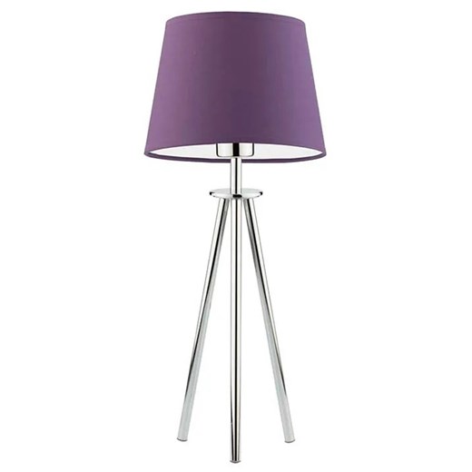 Lampka na szafkę nocną na chromowanym stelażu 18 kolorów R0-H64 ze sklepu Edinos.pl w kategorii Lampy stołowe - zdjęcie 172205165