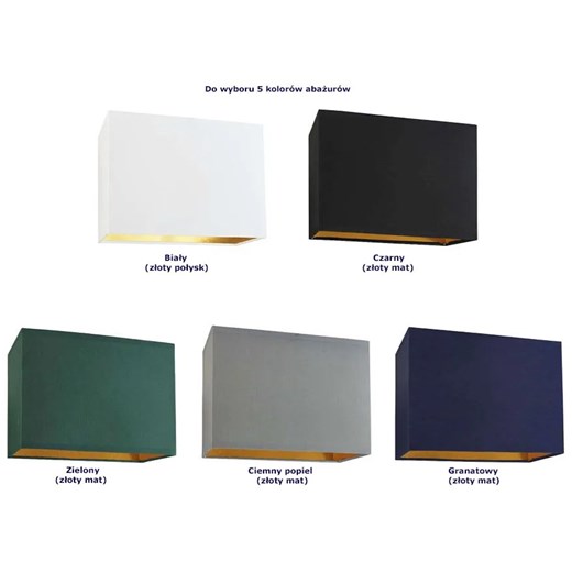 Lampka nocna glamour na srebrnym stelażu - EX946-Amalfes - 5 kolorów Lumes One Size Edinos.pl