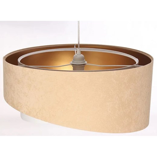 Beżowa skandynawska lampa wisząca - EX983-Holis Lumes One Size Edinos.pl