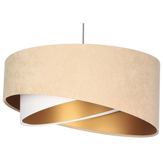 Beżowa skandynawska lampa wisząca - EX983-Holis Lumes One Size Edinos.pl