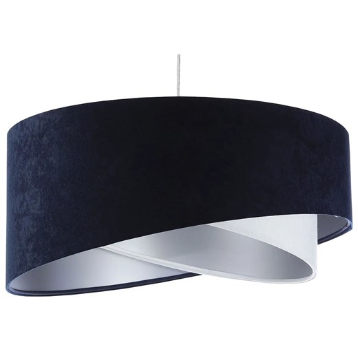 Granatowo-srebrna lampa wisząca nad stół - 3X EX995 W5-S09 ze sklepu Edinos.pl w kategorii Zestawy mebli do przedpokoju - zdjęcie 172205659