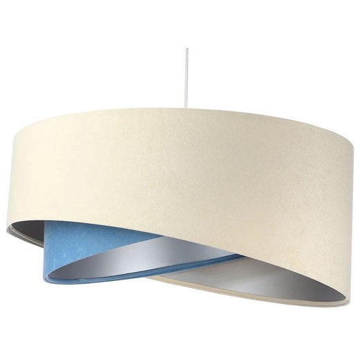 Beżowo-srebrna nowoczesna lampa wisząca - EX998 C3-C44 ze sklepu Edinos.pl w kategorii Zestawy mebli do przedpokoju - zdjęcie 172205687