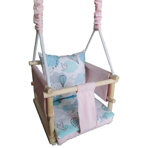 Drewniana huśtawka dla dzieci 5 wzorów - Sigma Elior One Size Edinos.pl