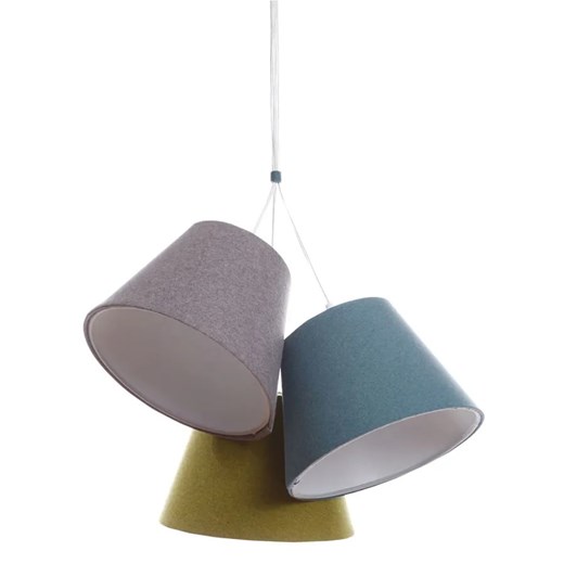 Kolorowa potrójna lampa wisząca regulowana N6-W89 ze sklepu Edinos.pl w kategorii Lampy dziecięce - zdjęcie 172206289