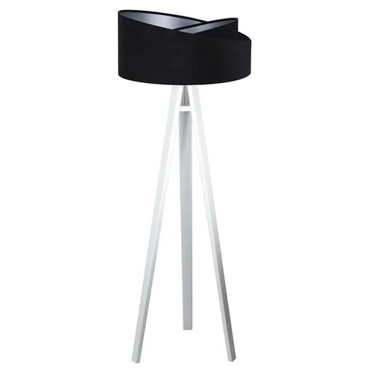 Czarno-biała skandynawska lampa stojąca trójnóg C1-G32 ze sklepu Edinos.pl w kategorii Lampy podłogowe - zdjęcie 172206837