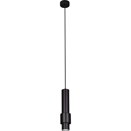 Czarna nowoczesna lampa wisząca tuba - S070-Avika Lumes One Size Edinos.pl