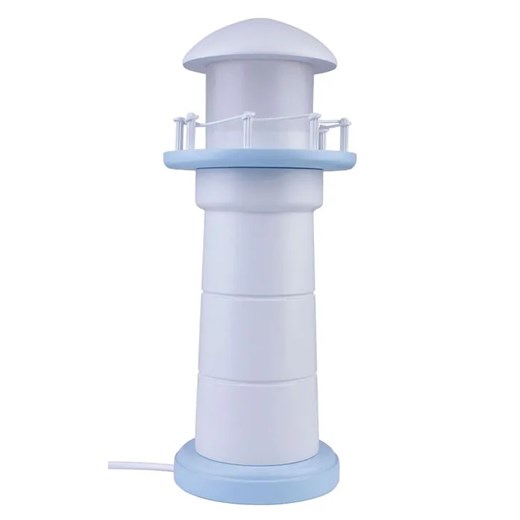 Biało-niebieska mała lampka dziecięca LED latarnia - S186-Dinos Lumes One Size Edinos.pl