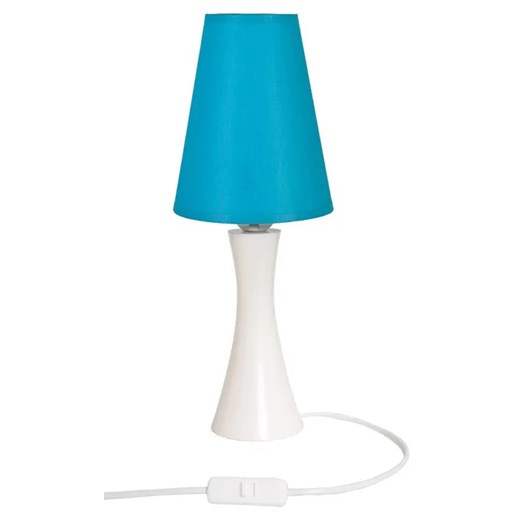 Biało-niebieska lampka nocna do pokoju dziecka - S192-Larix Lumes One Size Edinos.pl