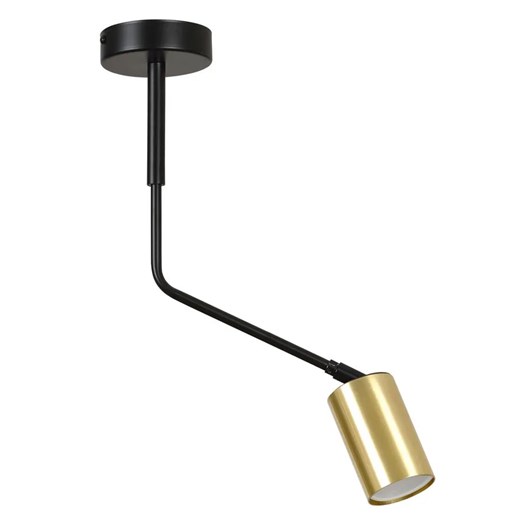 Czarna industrialna lampa sufitowa - D058-Rafio ze sklepu Edinos.pl w kategorii Lampy sufitowe - zdjęcie 172208695
