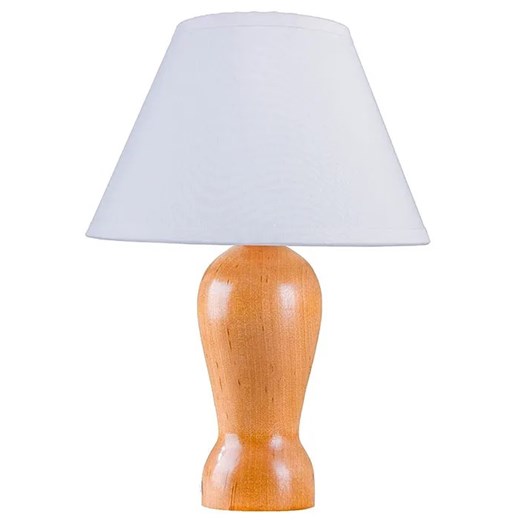 Drewniana klasyczna lampka nocna buk - S225-Revia Lumes One Size Edinos.pl