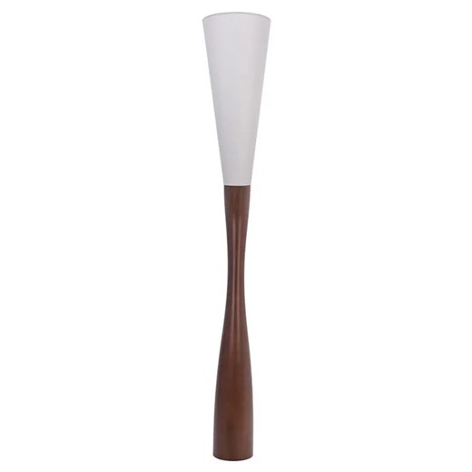 Orzechowo-szara nowoczesna lampa stojąca do biura - 20X S231 L9-T26 ze sklepu Edinos.pl w kategorii Lampy podłogowe - zdjęcie 172208836