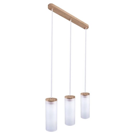 Biała skandynawska lampa wisząca nad stół - S238 D0-P53 ze sklepu Edinos.pl w kategorii Lampy wiszące - zdjęcie 172208866