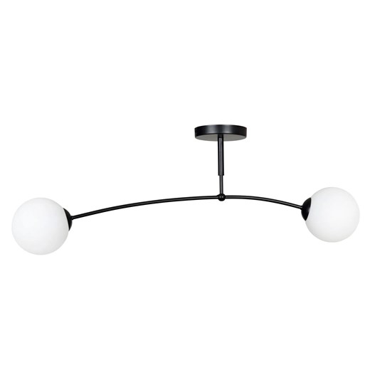 Czarna lampa sufitowa z kloszami D070 Beverly ze sklepu Edinos.pl w kategorii Lampy sufitowe - zdjęcie 172209089