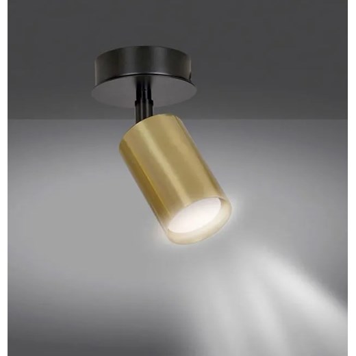 Biało-złota pojedyncza lampa sufitowa - D082-Apris Lumes One Size Edinos.pl