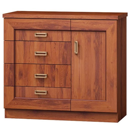 Komoda 90x100 cm dąb stuletni - Tilda 23X Elior One Size Edinos.pl